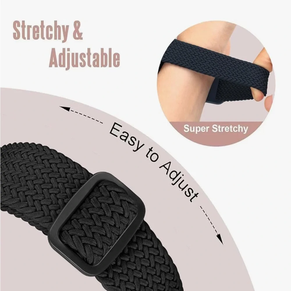 Stylish Fitness Tracker Braided Bands